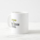 Mein Vater ist Sofa King Cool Kaffeetasse (Vorderseite Links)