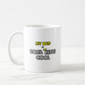 Mein Vater ist Sofa King Cool Kaffeetasse (Links)