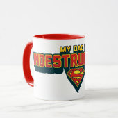 Mein Vater ist unzerstörbar Tasse (Vorderseite Links)