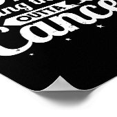 Mein Vater klopft an die Krebslunge, die sich im S Poster (Ecke)