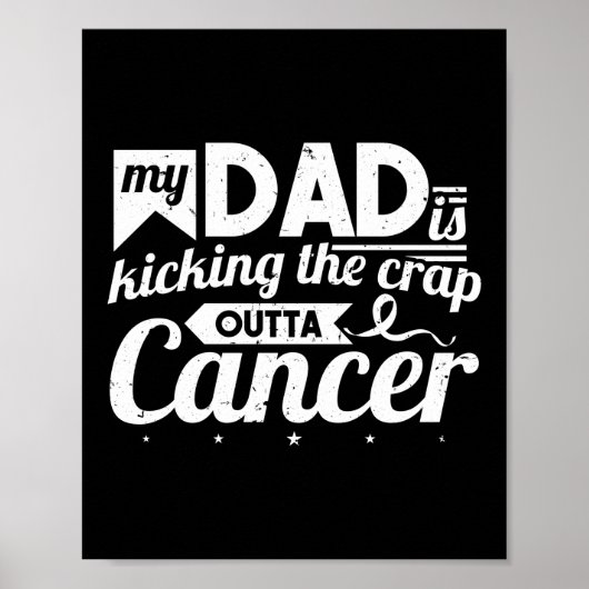 Mein Vater klopft an die Krebslunge, die sich im S Poster (Vorne)