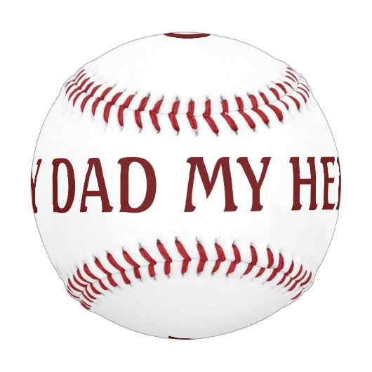 Mein Vater, mein Held Baseball (Rückseite)