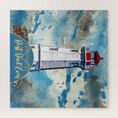 Mein Vater mein Leuchtturm Bester Vater je Vaterta Puzzle (Horizontal)