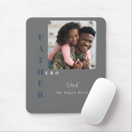 Mein Vater, mein Super Held Mousepad