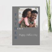 Mein Vater, mein Super Helden Vatertag Dankeskarte (Vorderseite)