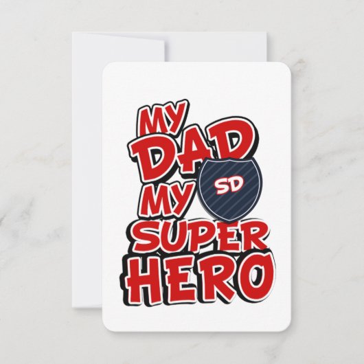 Mein Vater Mein Super Hero Ankündigung (Vorderseite)