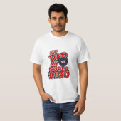 Mein Vater Mein Super Hero T-Shirt (Vorne ganz)