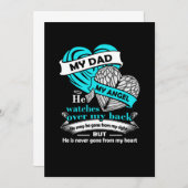 Mein Vater My Angel T Shirt - in liebevoller Erinn Save The Date (Vorne/Hinten)