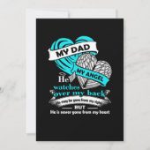 Mein Vater My Angel T Shirt - in liebevoller Erinn Save The Date (Vorderseite)