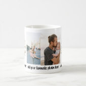 Mein Vater, My Held - Magic Morphing Tasse (11 oz) (Mittel)