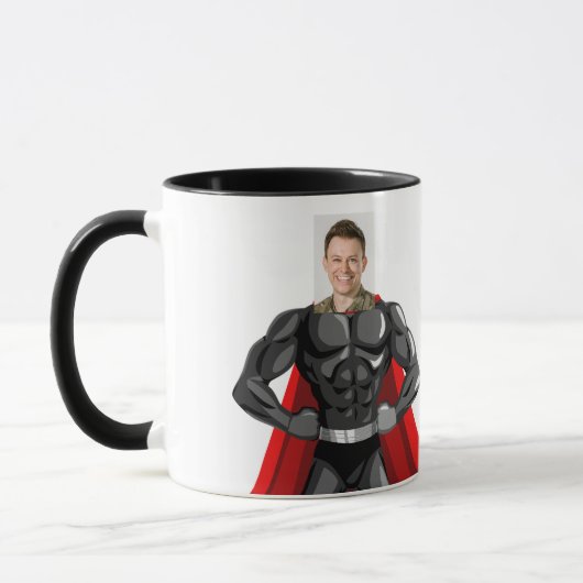 Mein Vater My Hero Funny Tasse (Links)
