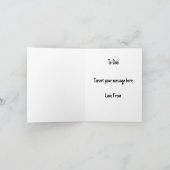 Mein Vater - Pie Chart Vatertag Karte (Innenseite)