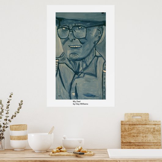 Mein Vater Poster (Küche)