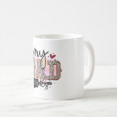 Mein Vater Rocks Kaffeetasse (VorderseiteRechts)
