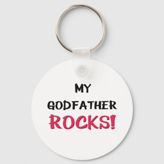 Mein Vater Rocks Schlüsselanhänger (Vorderseite)