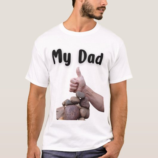 Mein Vater Rocks T-Shirt (Vorderseite)