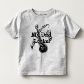 Mein Vater Rocks T - Shirt - Geschenk für Vater (Vorderseite)