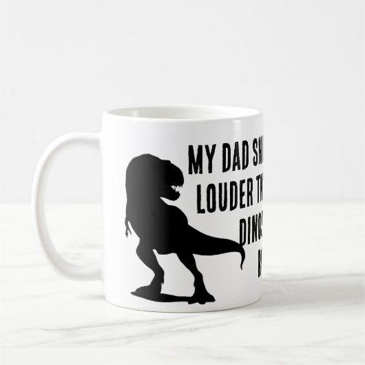 Mein Vater Snores - Tasse (Links)