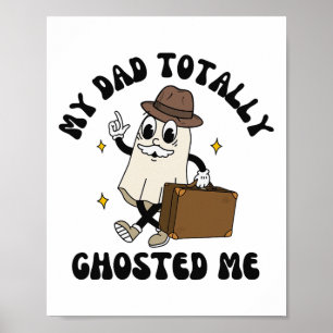 Mein Vater total Vater hosted me Groovy Spooky Hal Poster