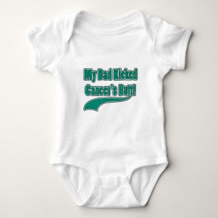Mein Vater trat den Hintern des Krebses! Baby Strampler