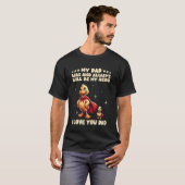 Mein Vater war und wird immer mein Held sein, ich  T-Shirt (Vorne ganz)
