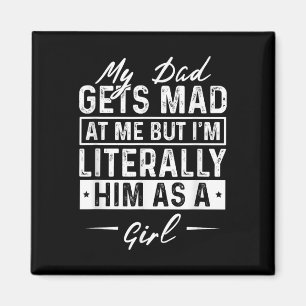 Mein Vater wird mir schlecht, aber ich bin ihm buc Magnet