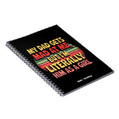 Mein Vater wird mir schlecht, aber ich bin ihm buc Notizblock (Rechte Seite)