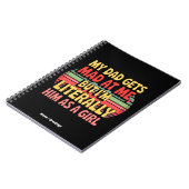 Mein Vater wird mir schlecht, aber ich bin ihm buc Notizblock (Linke Seite)