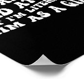 Mein Vater wird mir schlecht, aber ich bin ihm buc Poster (Ecke)