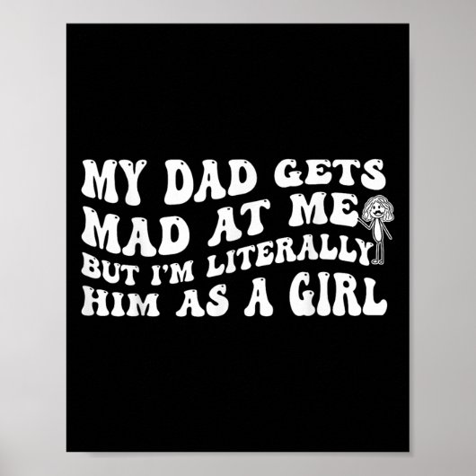 Mein Vater wird mir schlecht, aber ich bin ihm buc Poster (Vorne)