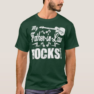 Mein VaterLaw Rocks Gitarre Rock'n'Roll Funny Gif T-Shirt