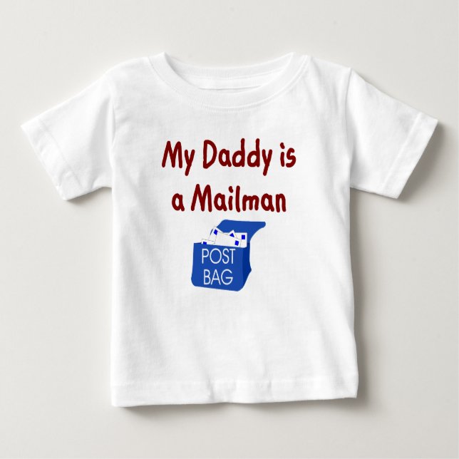 Mein Vati ist ein Mailmanbaby-T - Shirt (Vorderseite)