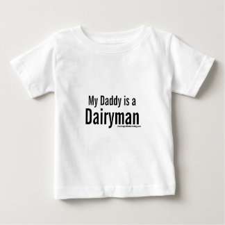 Mein Vati ist ein Milchmann Baby T-shirt