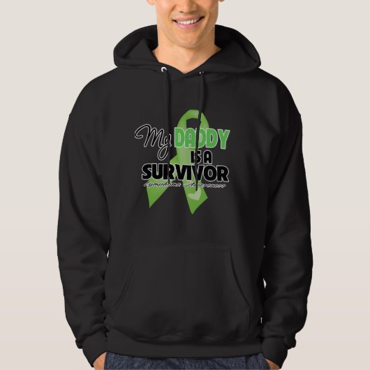 Mein Vati ist ein Überlebender - Lymphom Hoodie (Vorderseite)