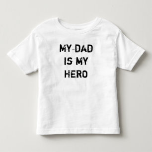 Mein Vati ist mein HELD Kleinkind T-shirt