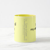 Mein Vati ist so homosexuell Tasse (Zentrum)