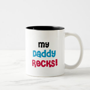 Mein Vati schaukelt T - Shirts und Geschenke Zweifarbige Tasse