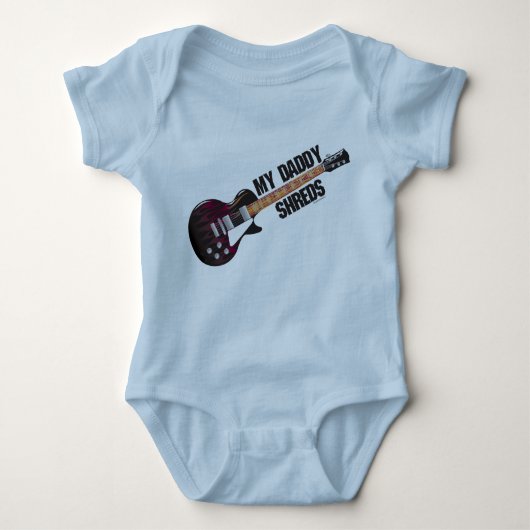 Mein Vati zerreißt Säuglings-Einteiler Baby Strampler (Vorderseite)