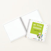 MEIN VEGANES COOKBOOK-Blank-Rezept-Notebook Notizblock (Innenseite)