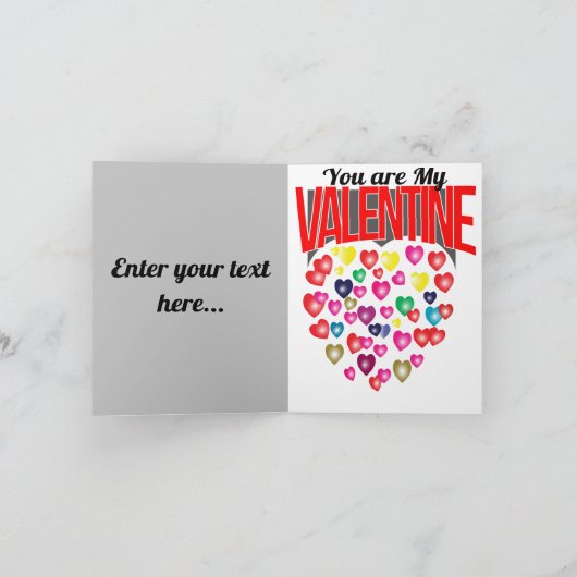 Mein Velentiner Spezialgebiet Feiertagskarte (Innenseite)