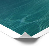 Mein Verkauf - unter Wasser-Poster Poster (Ecke)
