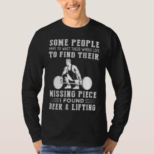 Mein Vermisstes Stück finden: Bier, Heften und Ges T-Shirt