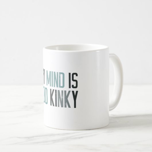 Mein Verstand ist zu verworren Kaffeetasse (VorderseiteRechts)