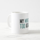 Mein Verstand ist zu verworren Kaffeetasse (Vorderseite Links)