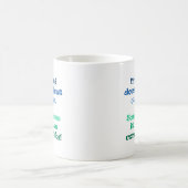Mein Verstand nicht gerade wandert Kaffeetasse (Mittel)