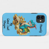 Mein Viel Glück Dragon kann individuell angepasst Case-Mate iPhone Hülle (Rückseite (Horizontal))