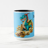 Mein Viel Glück Dragon kann individuell angepasst Tasse (Zentrum)