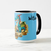 Mein Viel Glück Dragon kann individuell angepasst Tasse (VorderseiteRechts)
