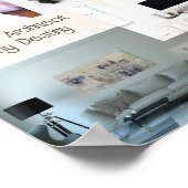 Mein Vision Board My Dreams Poster (Ecke)