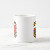 Mein Vogelfutterhaus hat ein Eichhörnchen Lustiger Kaffeetasse (Mittel)